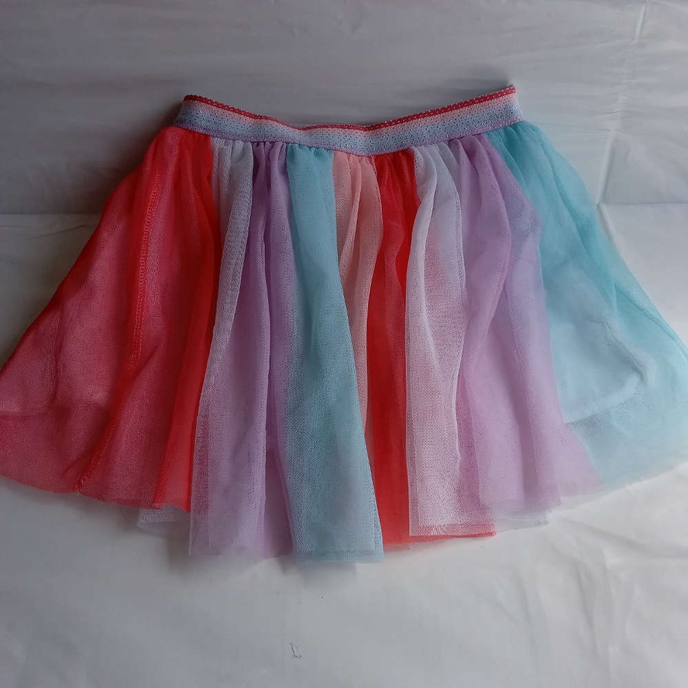 Colorful Tulle Skirt Girls Size 5T